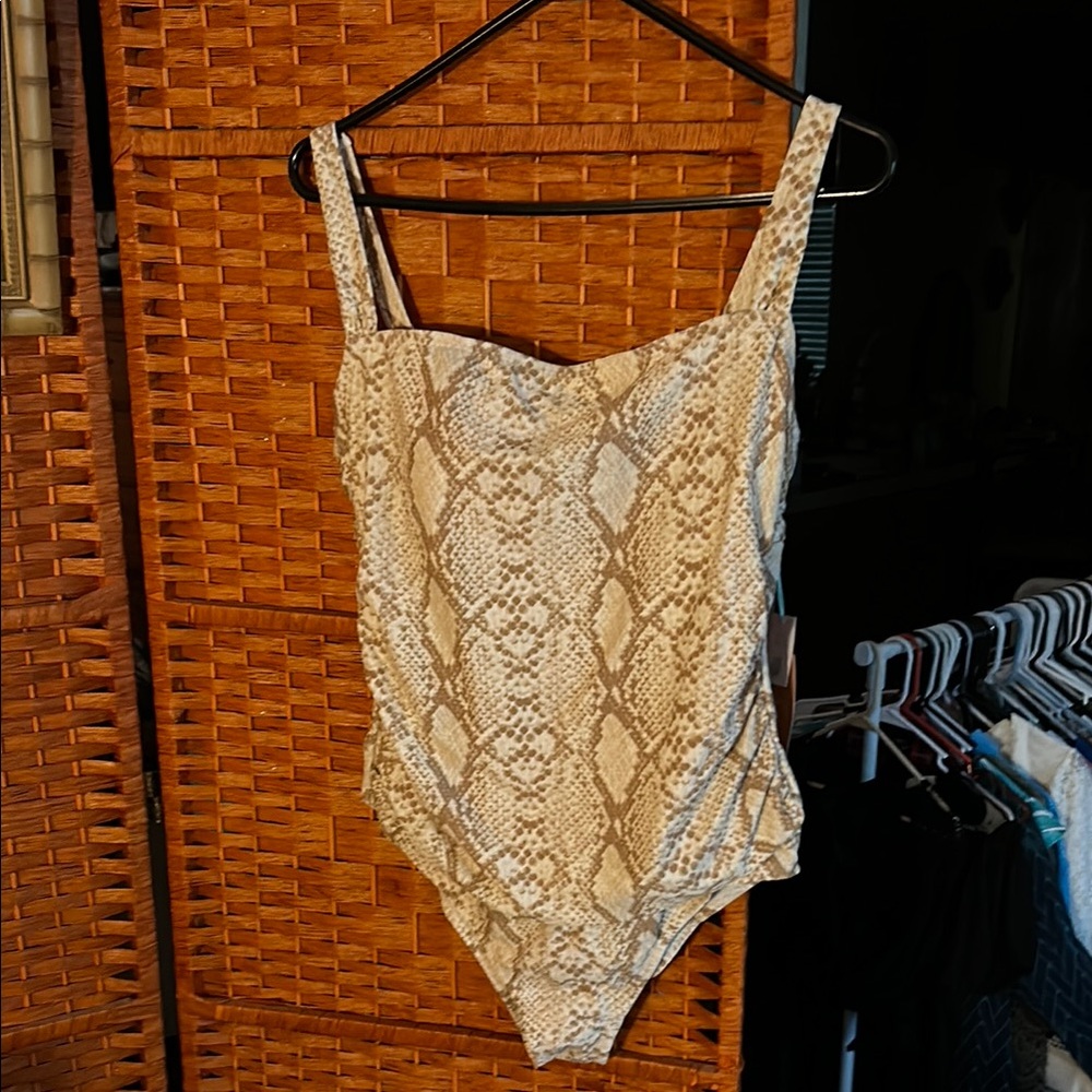 Stylish women’s Snake Print One Piece